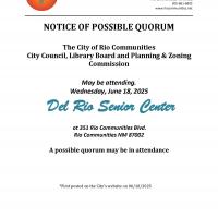 Possible Quorum  