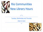 New Library Hours