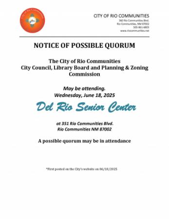 Possible Quorum  